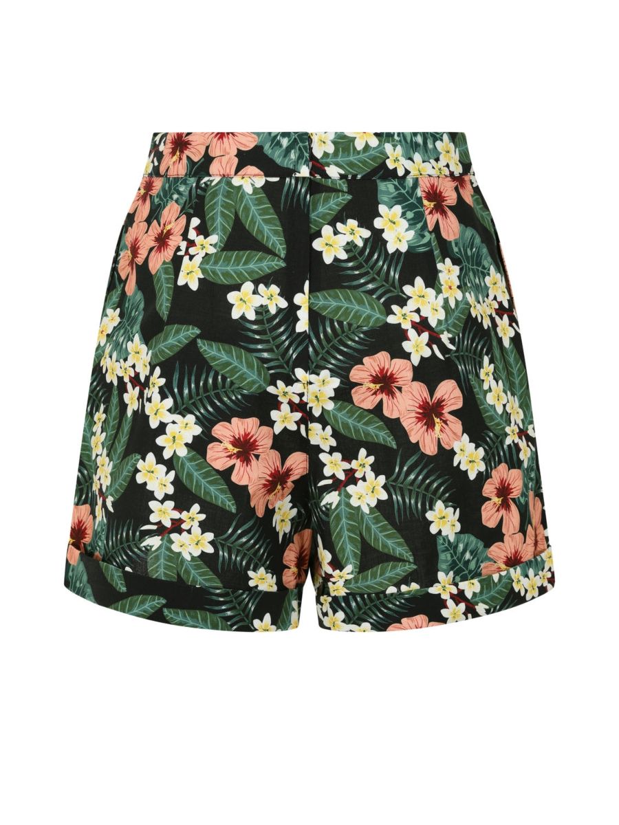Maya Tropical tiare shorts Green