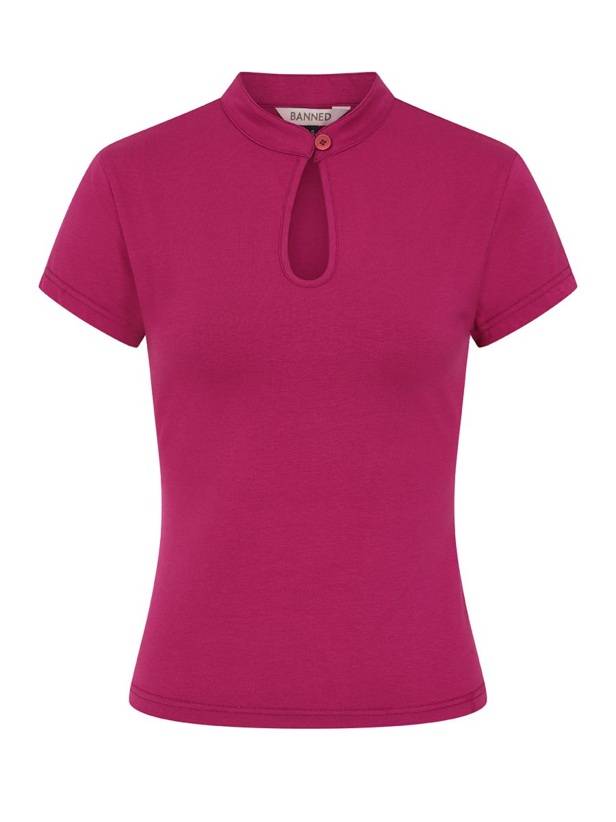 MANDARIN TOP Mauve