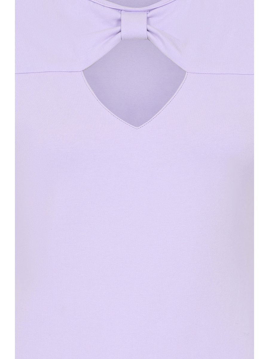 BE FREE JERSEY TOP Lilac