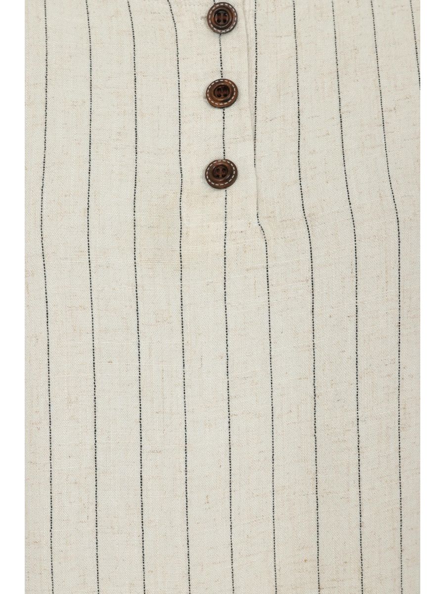 NORMA LINEN FEEL TOP Beige