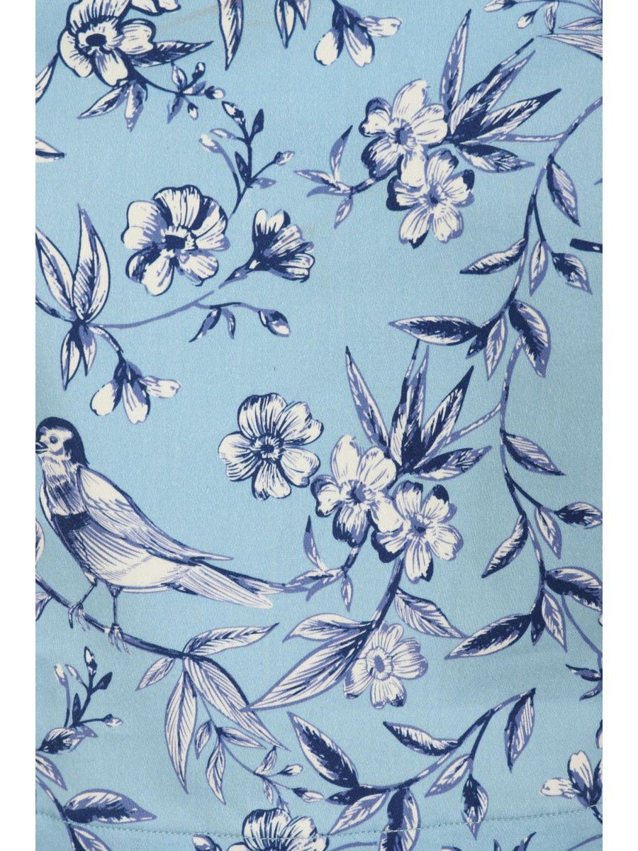 Maisie toile top Light Blue