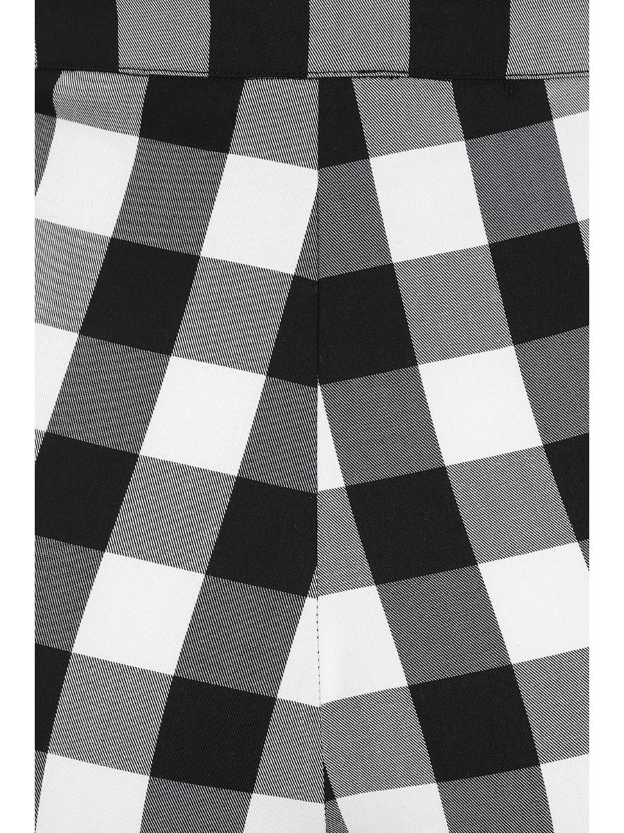 Esme gingham capri Black/White