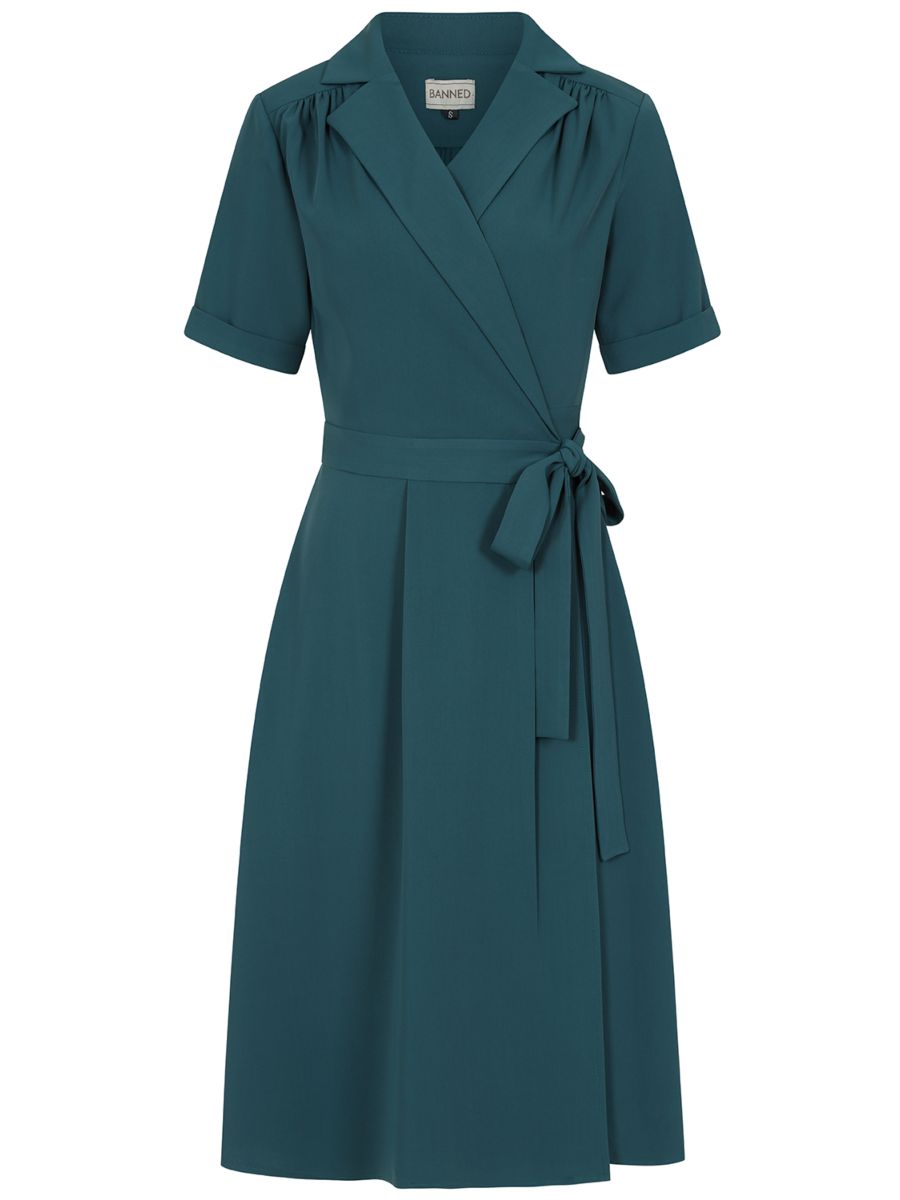 JUDY DRESS Teal