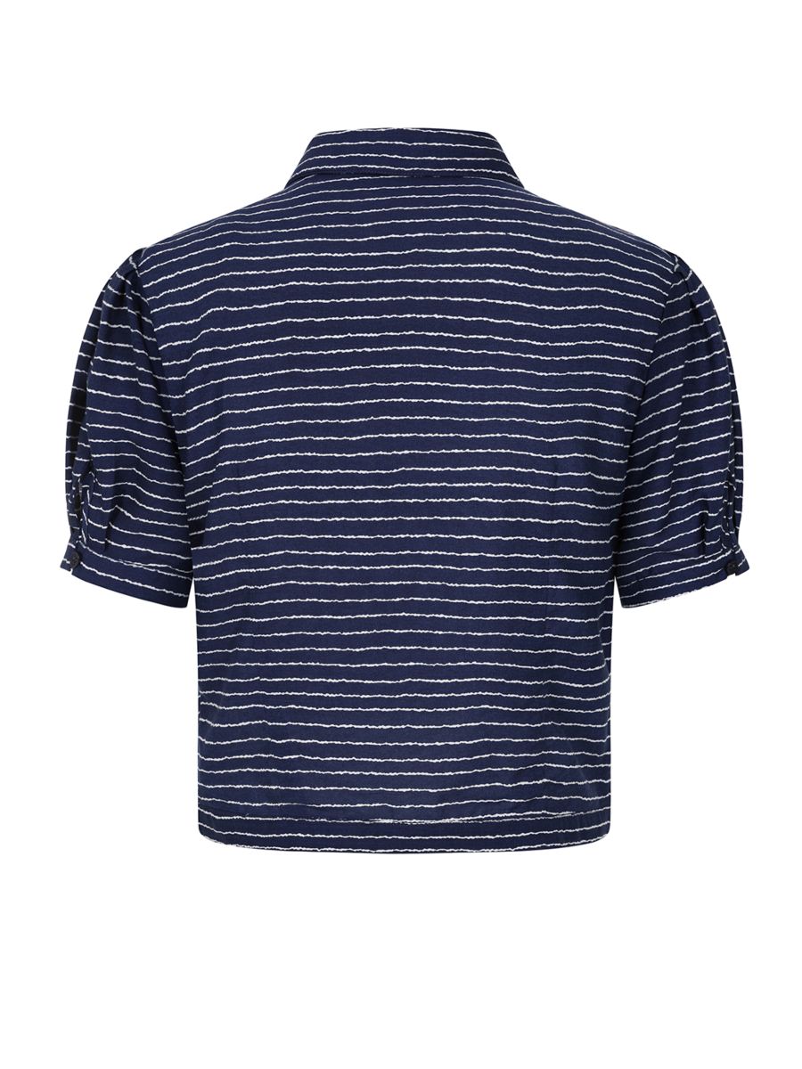 PEGGY BLOUSE Navy