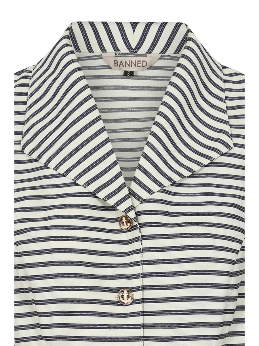 GLORIA SEA BLOUSE Navy