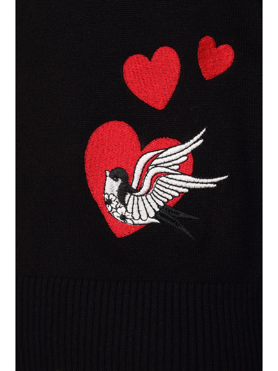 ANNIE LOVE CARDIGAN Black