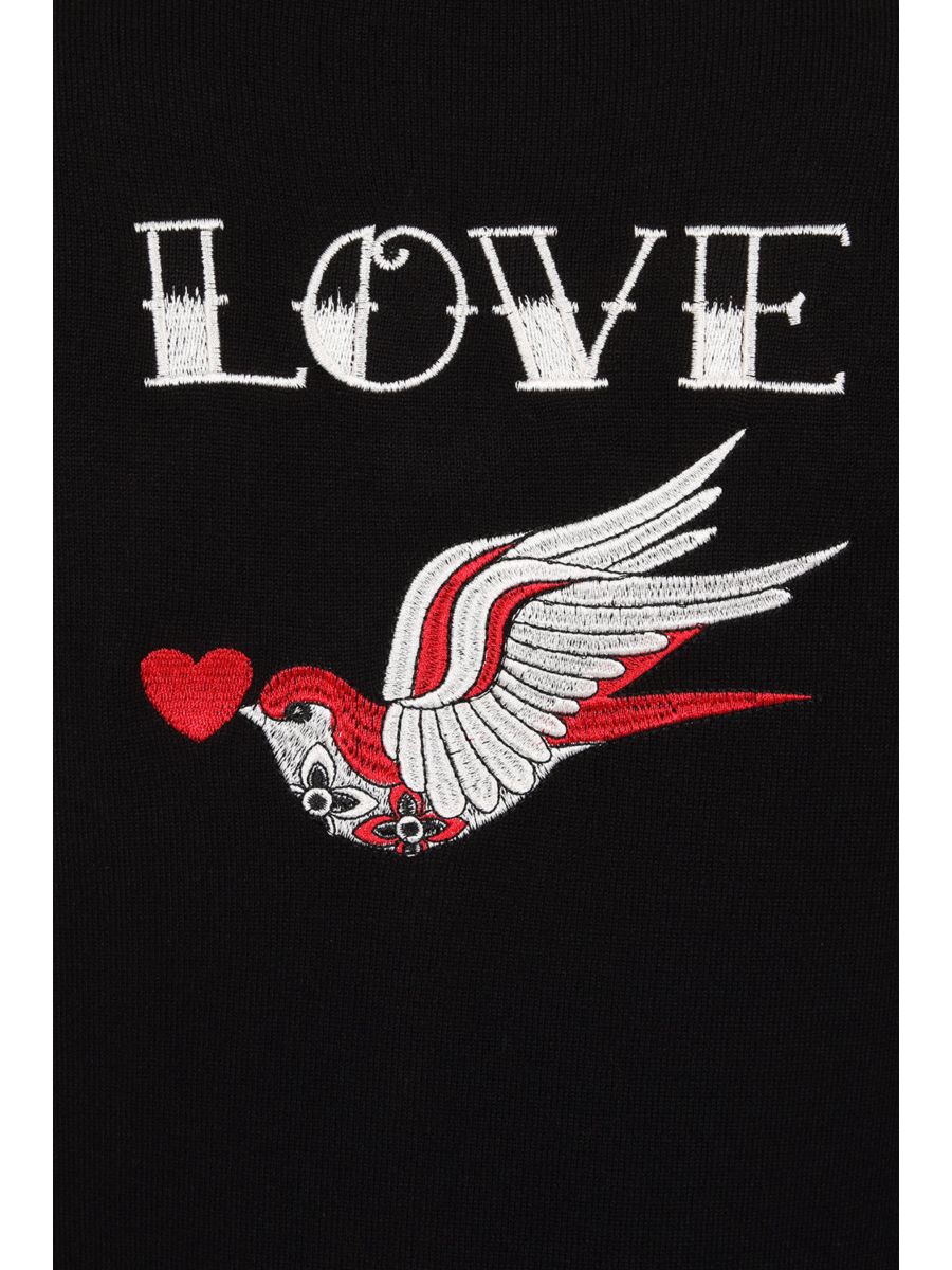 ANNIE LOVE CARDIGAN Black