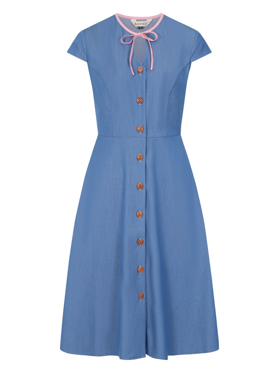 MILLIE DRESS Denim