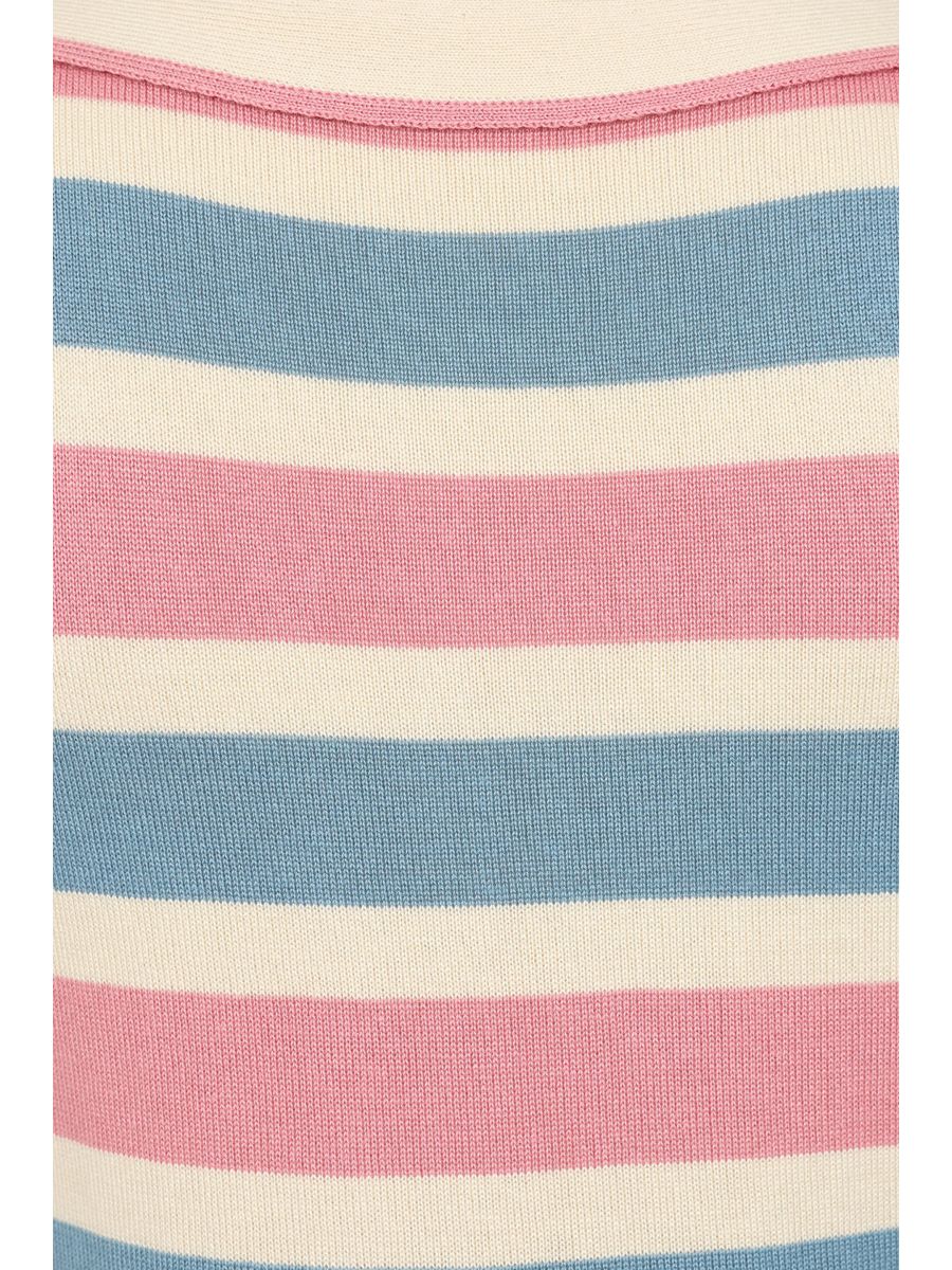 ZELDA SWALLOW STRIPED JUMPER Cream