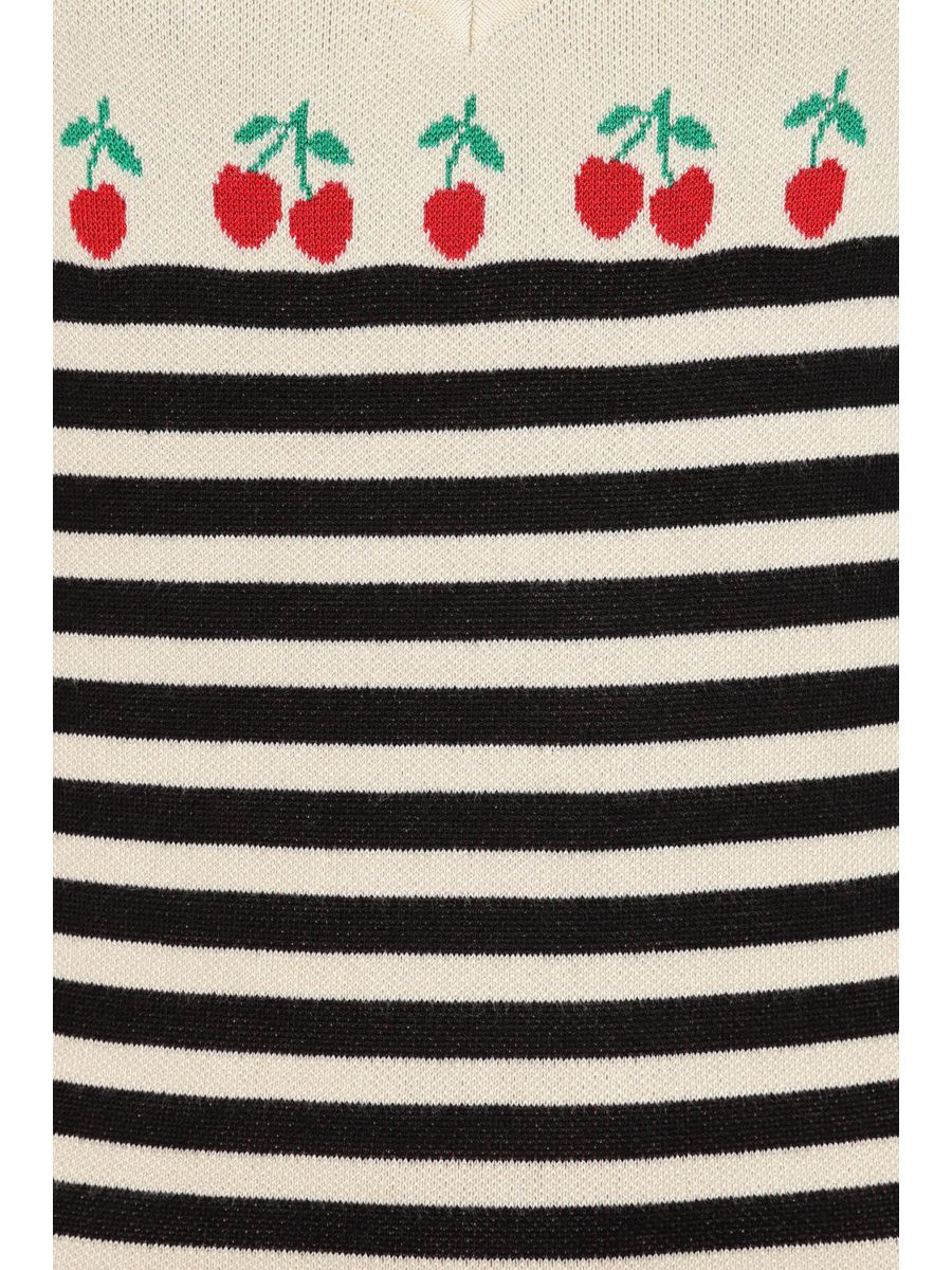 JOSIE CHERRIES JUMPER Black