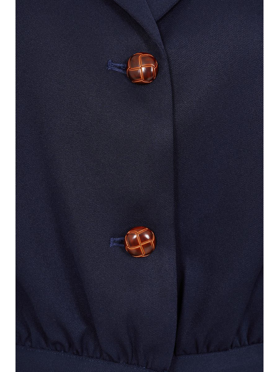 Robyn plain jacket Blue