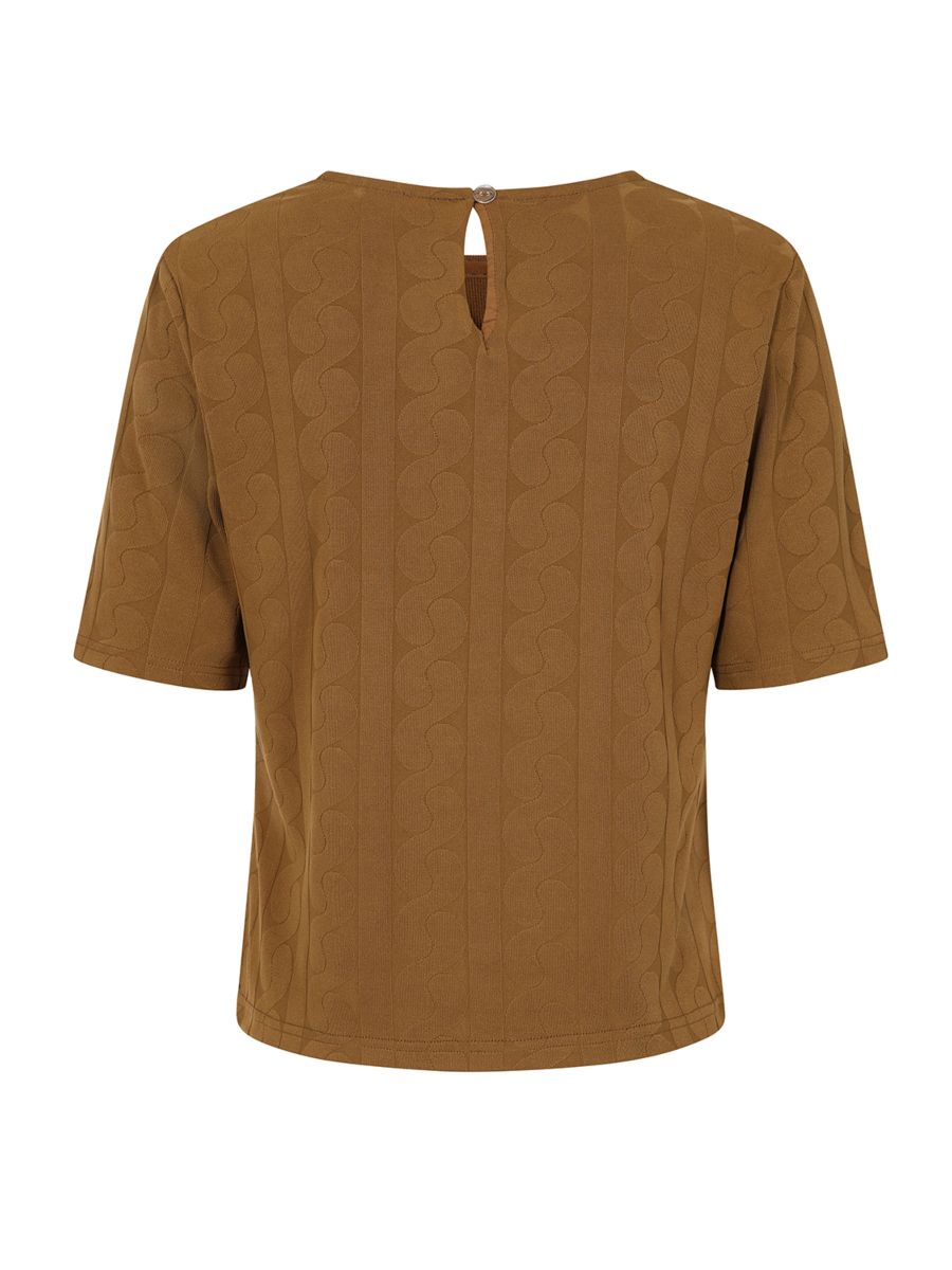 MAISE SEA WAVES TOP Brown