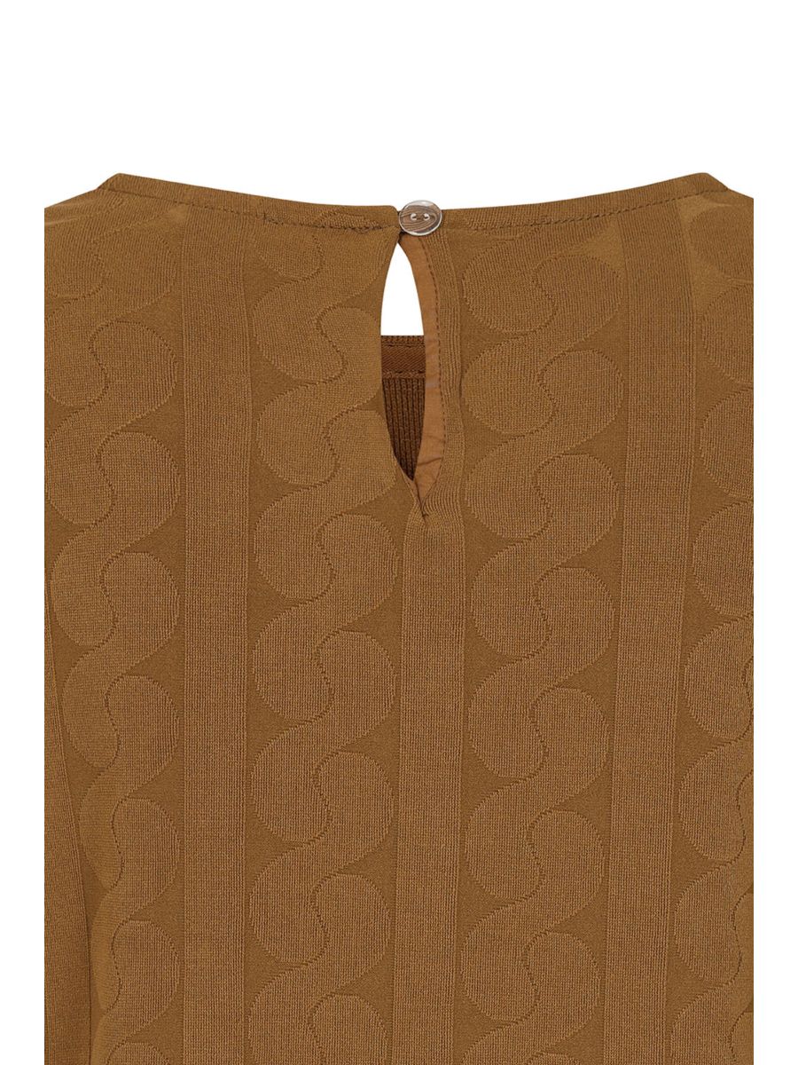 MAISE SEA WAVES TOP Brown