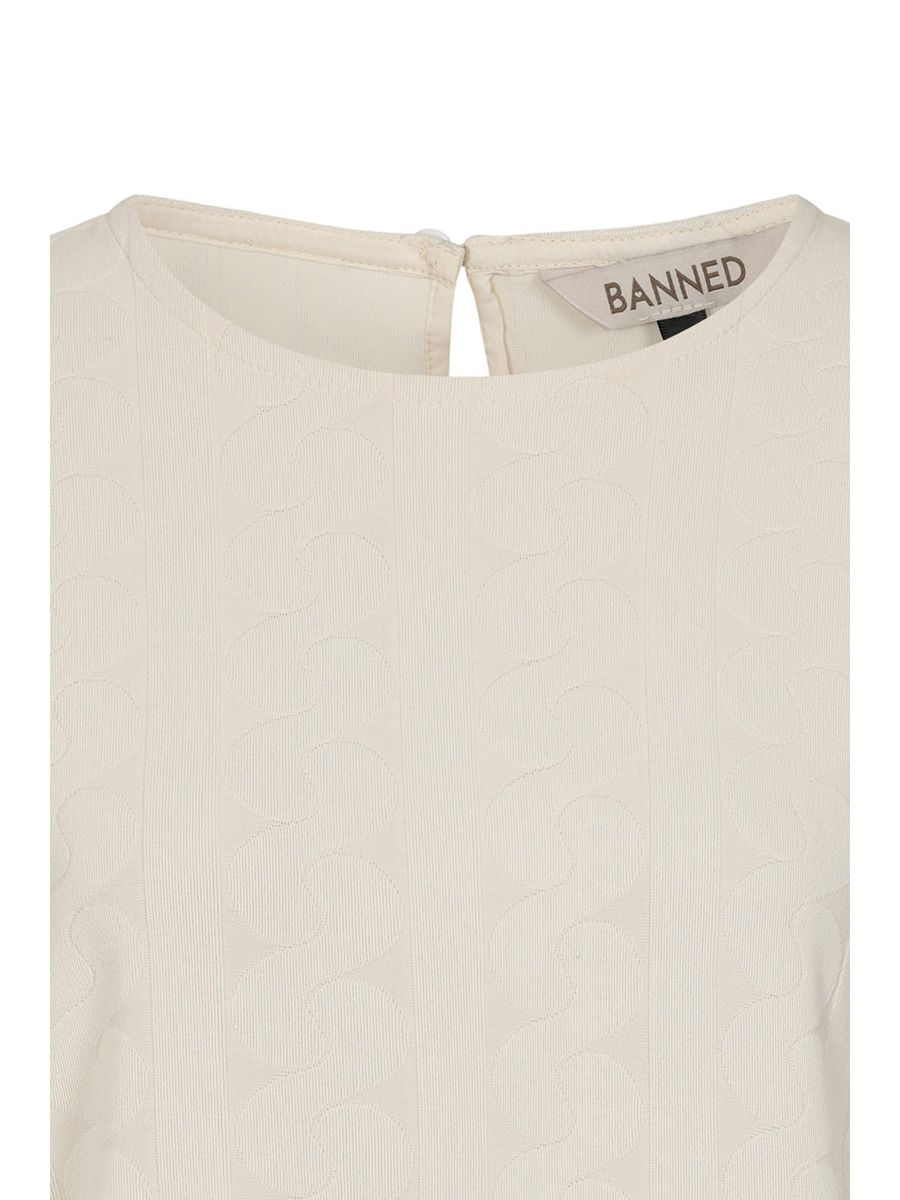 MAISE SEA WAVES TOP Cream