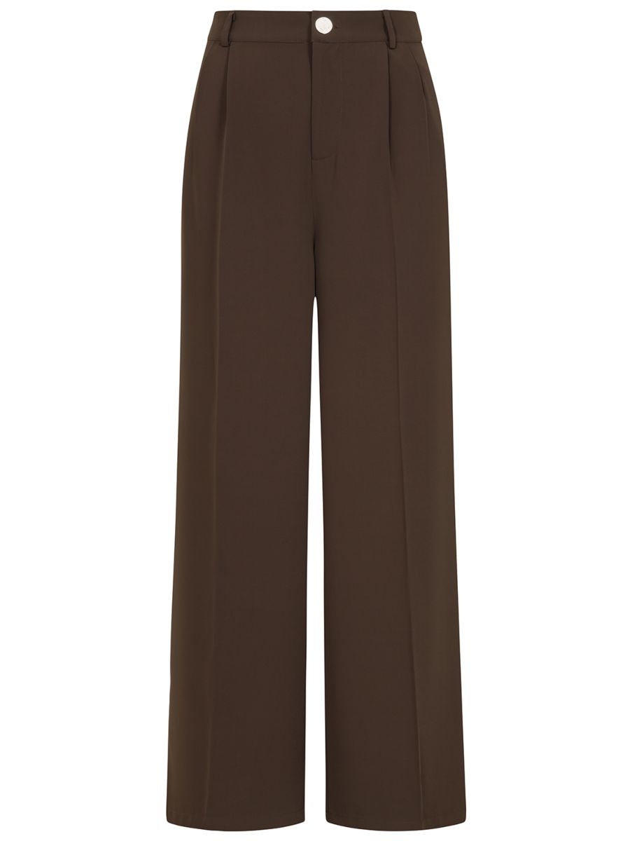HAZEL ANCHOR  TROUSER Brown