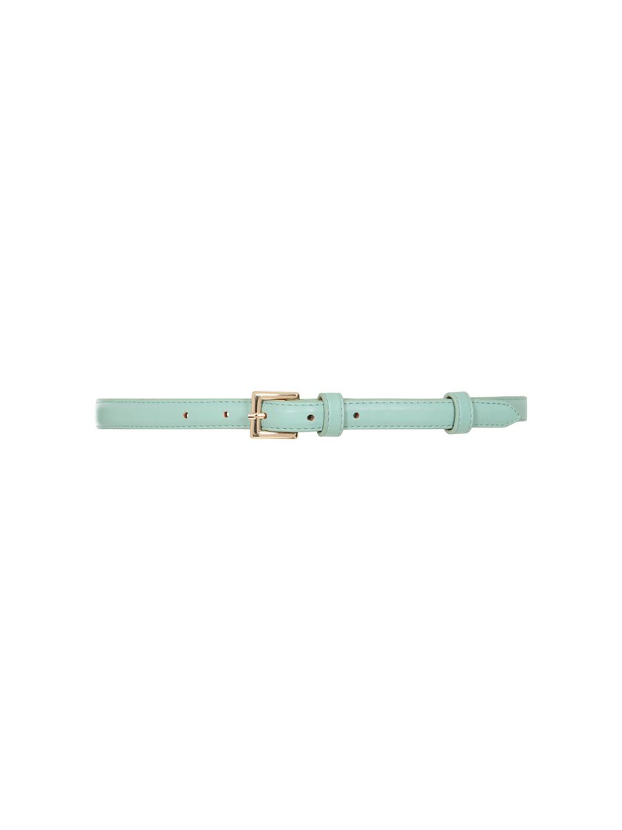 BANNED Kate Belt   Classic Retro Slim Belt with Buckle Closure Mint