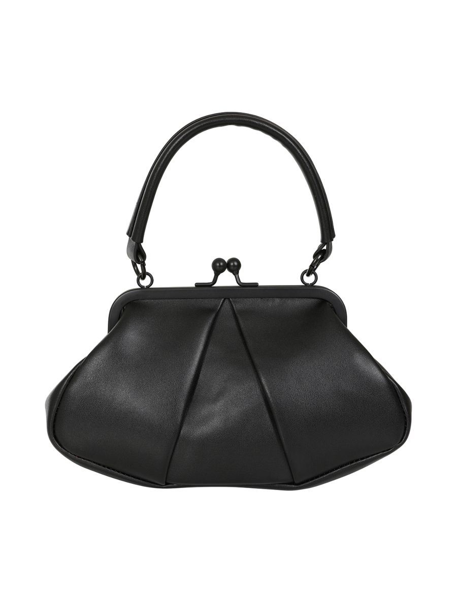BANNED Shirley Trapeze Handbag | 1940s-Inspired Vintage Style-Black-One Size