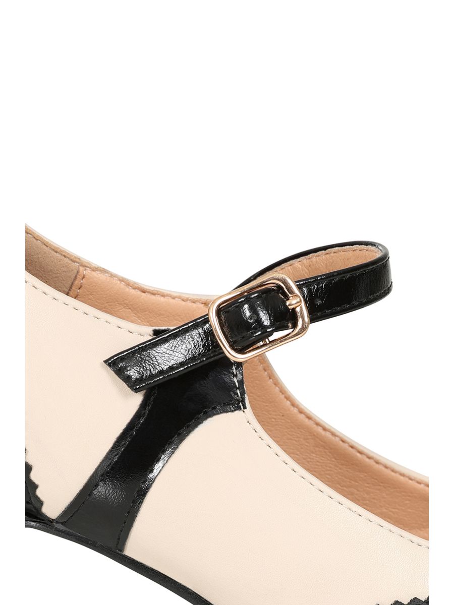MARY JANE NOSTALGIA Cream/Black