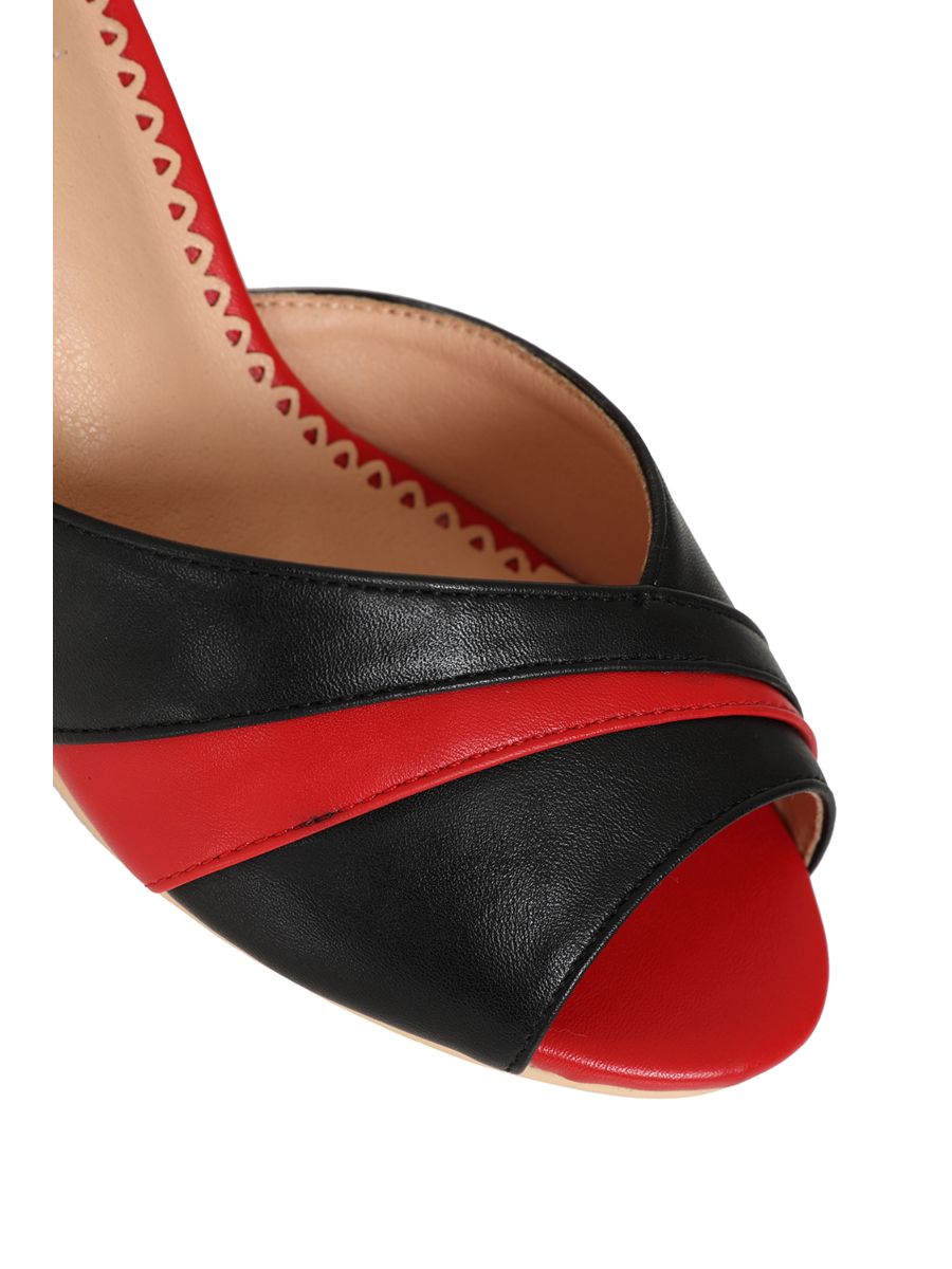 APRIL DAZZLE Black/Red