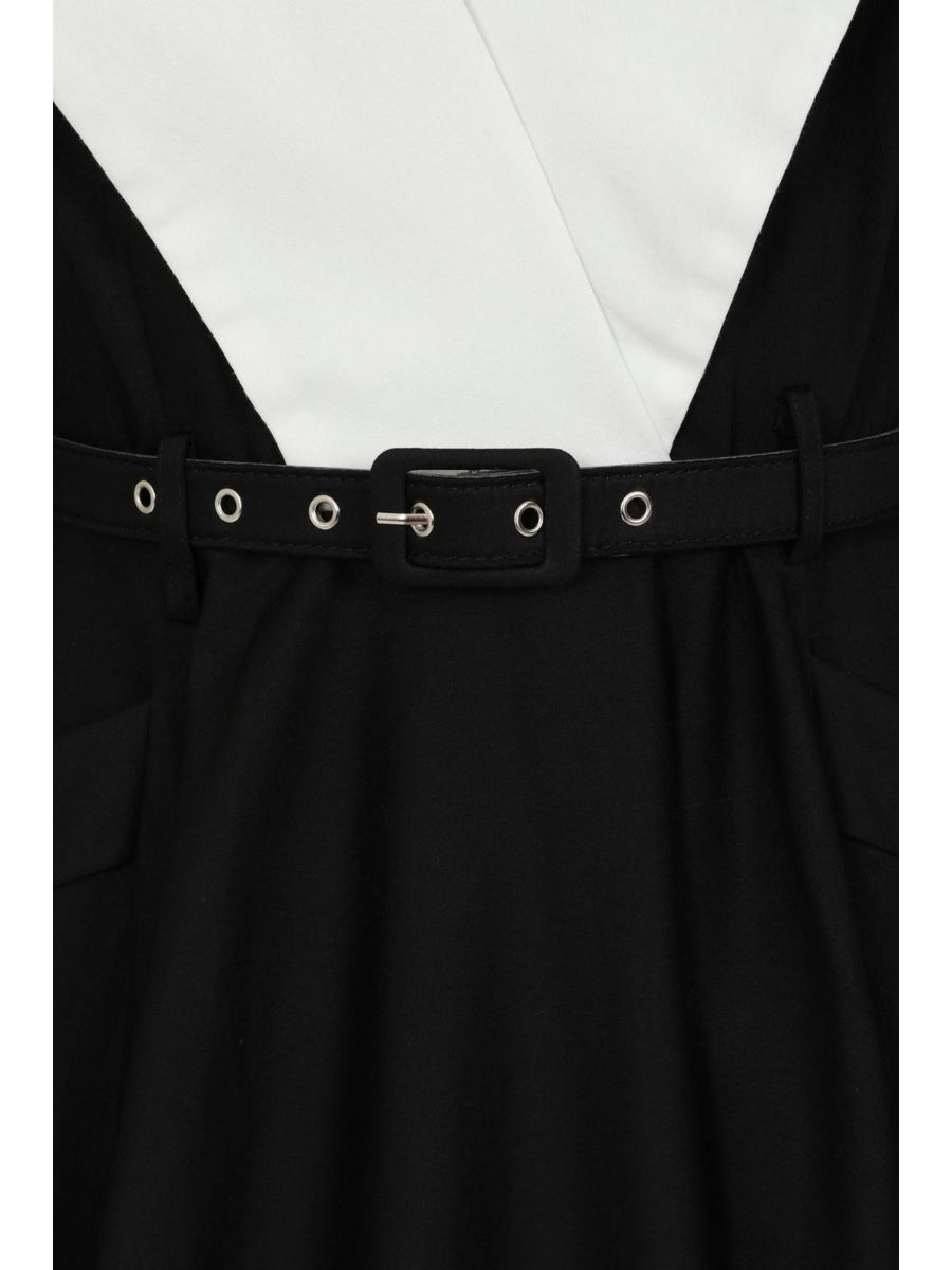 Olive swing dress Black
