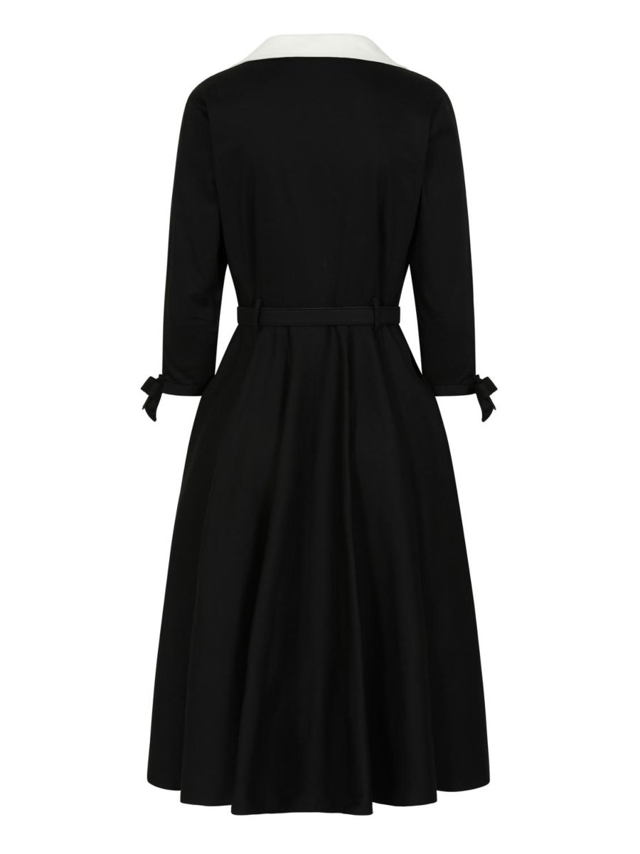 Olive swing dress Black