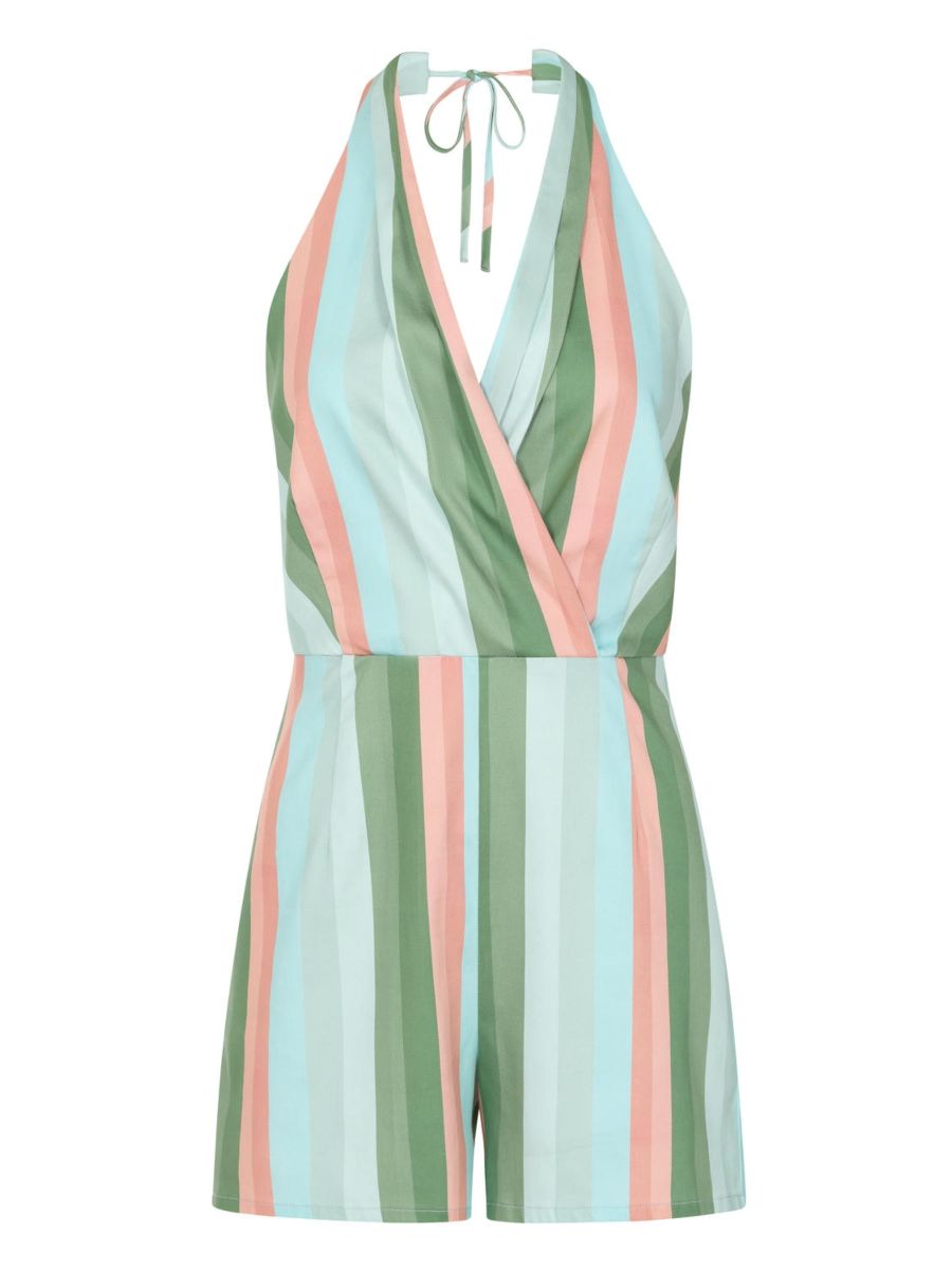 Imogen lollipop stripes playsuit Multicolor
