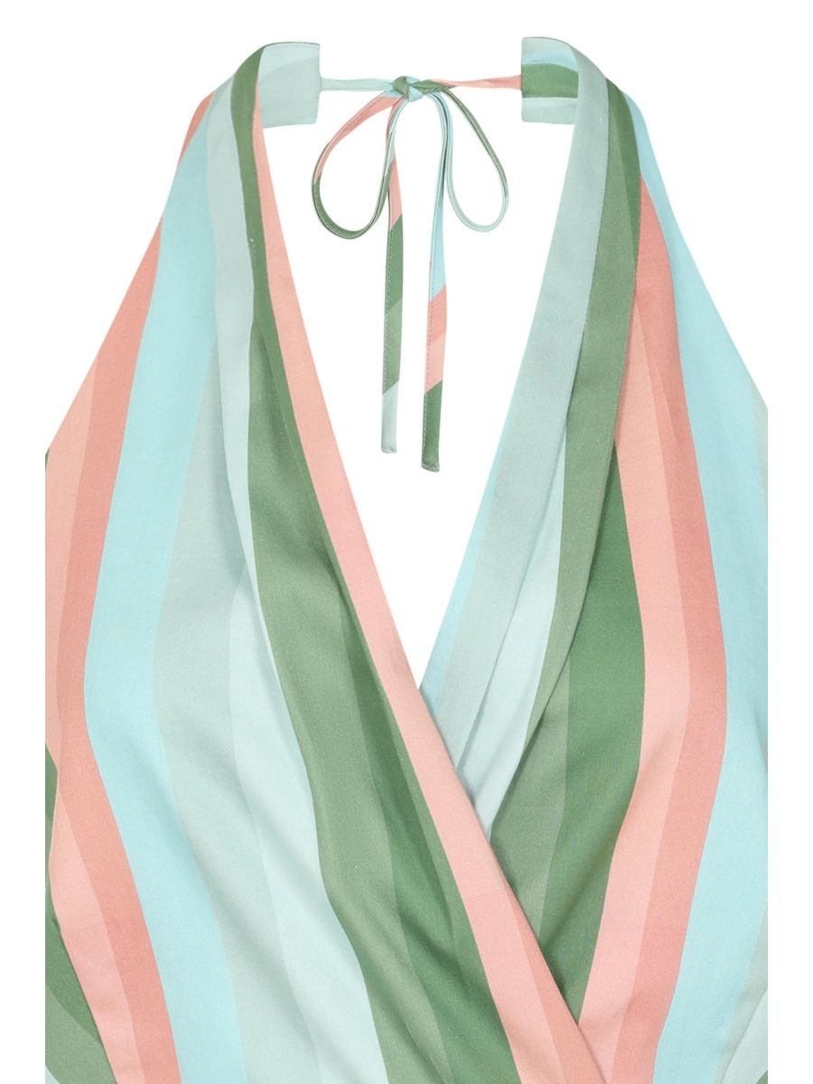 Imogen lollipop stripes playsuit Multicolor