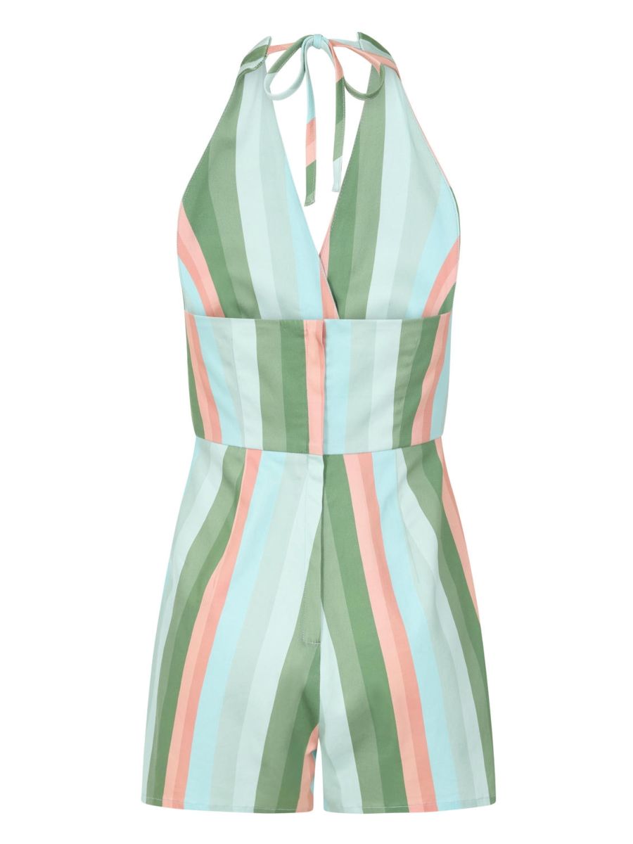 Imogen lollipop stripes playsuit Multicolor