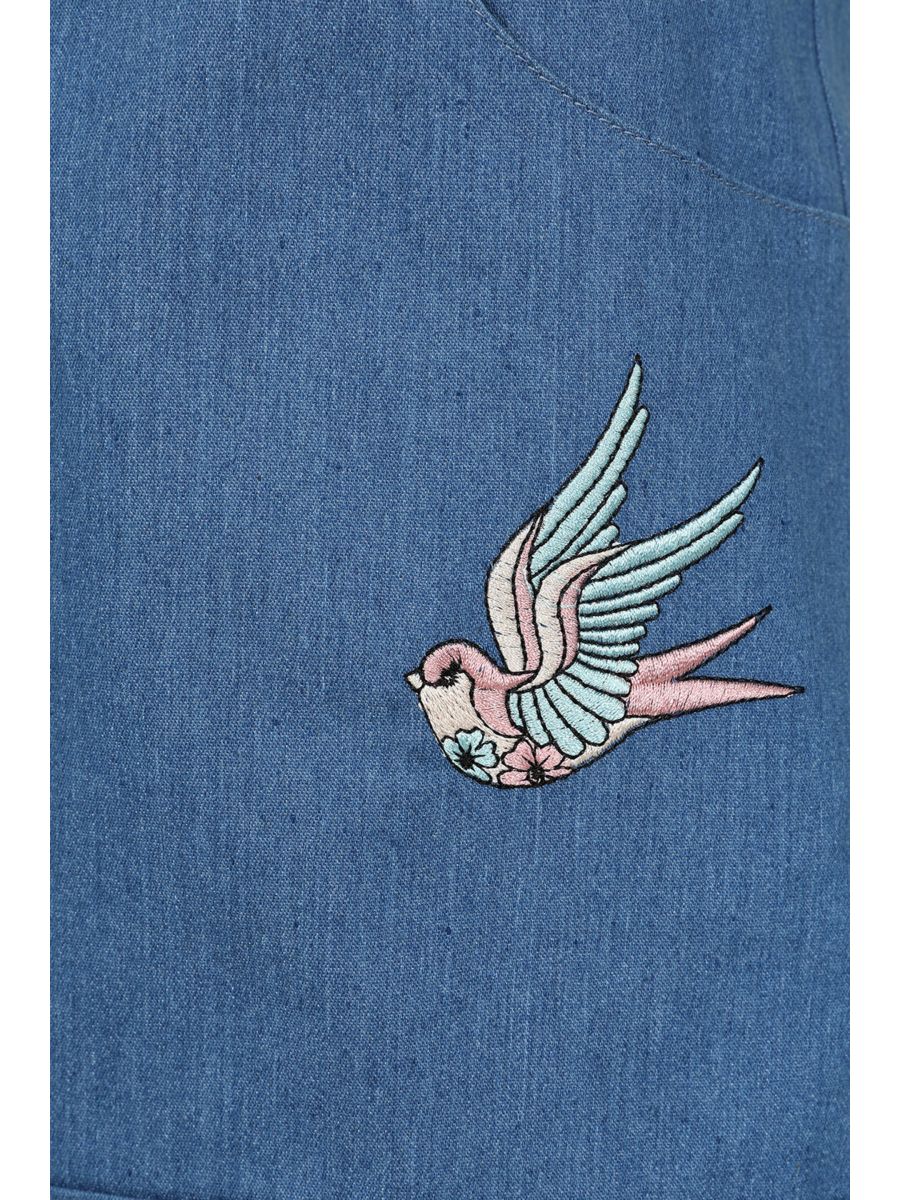 MILLIE SWALLOWS SHORTS Denim