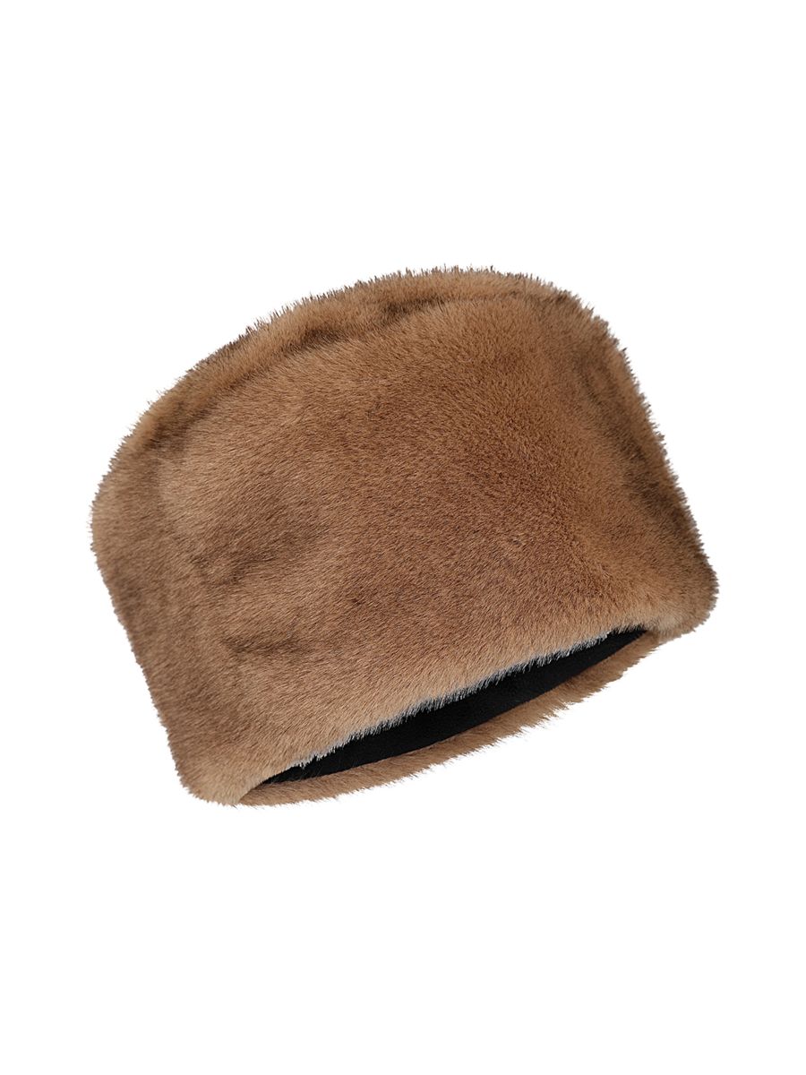 Tan LORNA FUR HAT