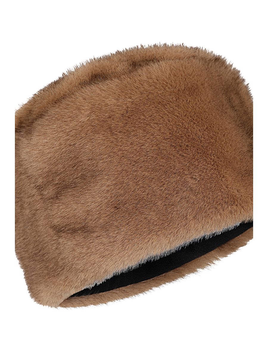 Tan LORNA FUR HAT