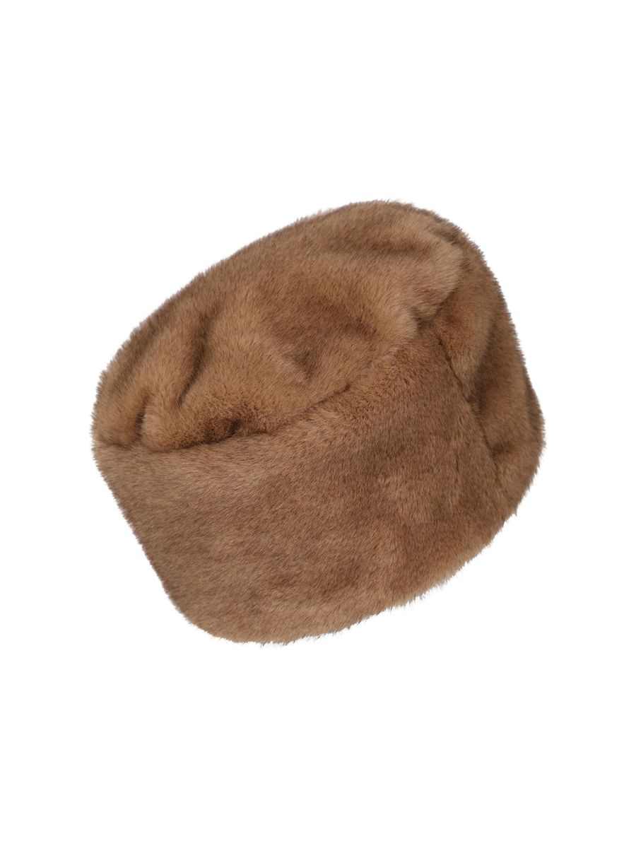 Tan LORNA FUR HAT
