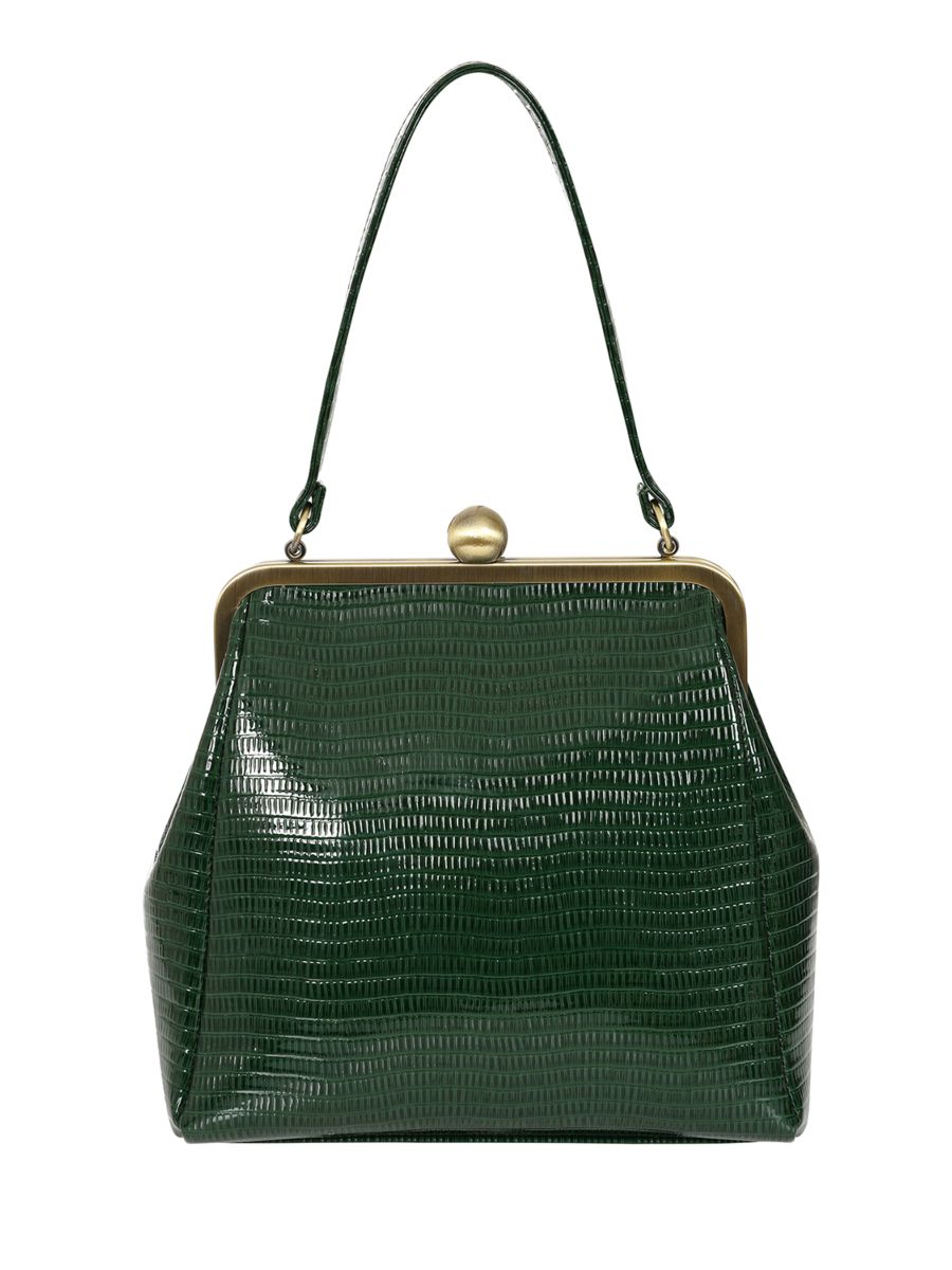 Green DORIS HANDBAG
