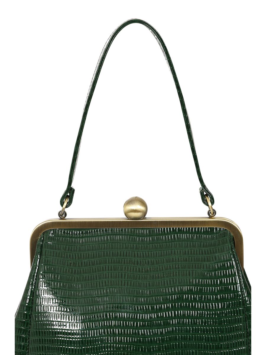 Green DORIS HANDBAG
