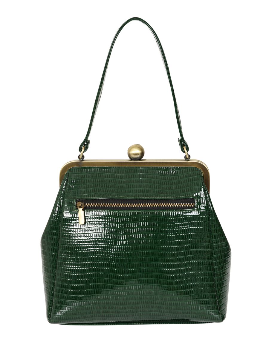 Green DORIS HANDBAG