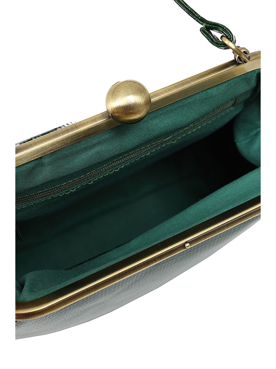 Green DORIS HANDBAG