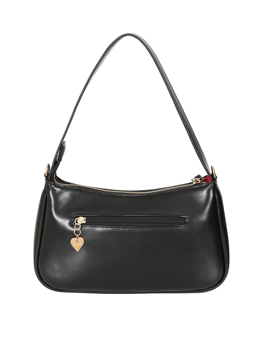 Black ROSE GARDEN HANDBAG