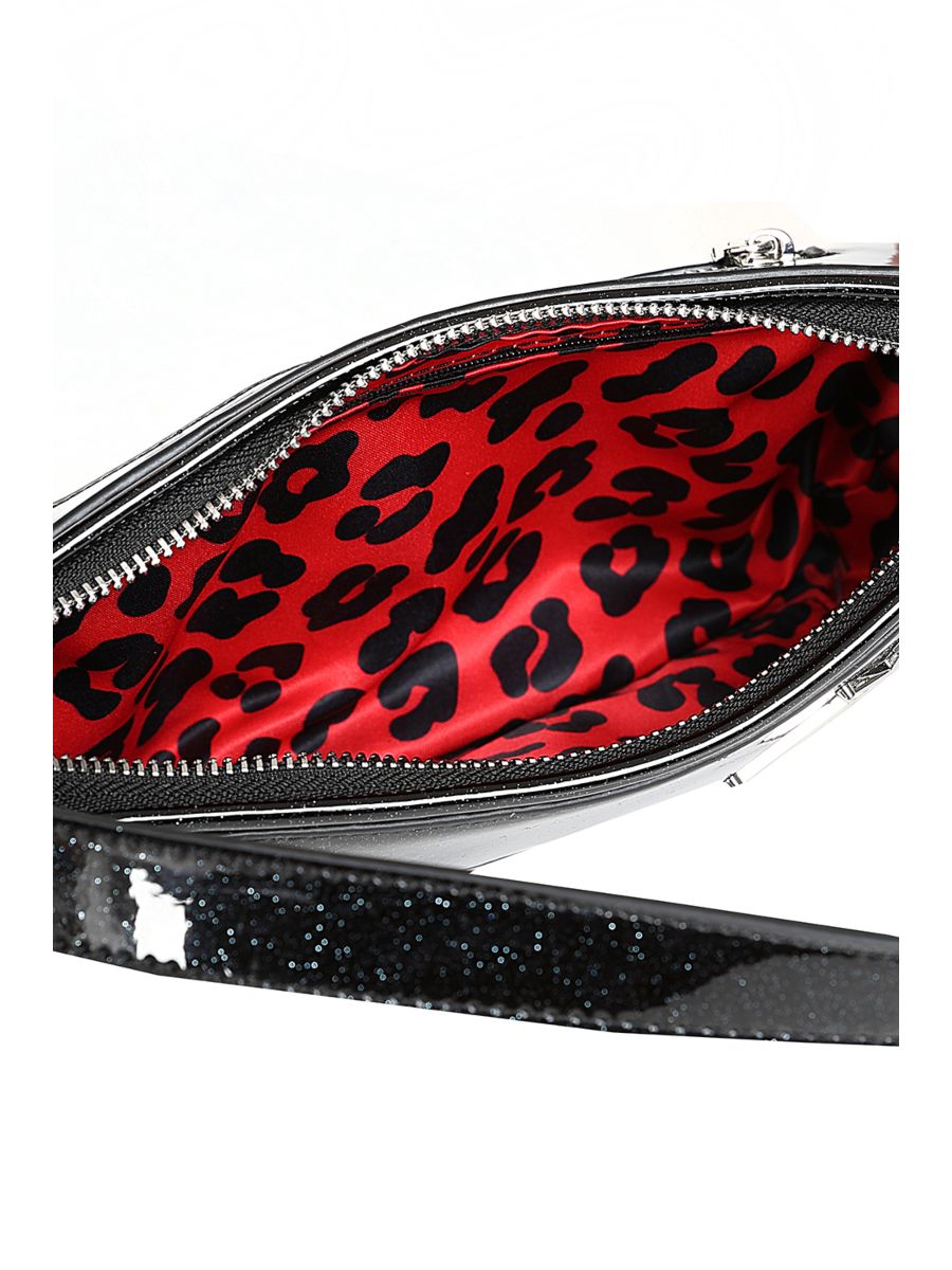 Black STARLIT SHIMMER HANDBAG