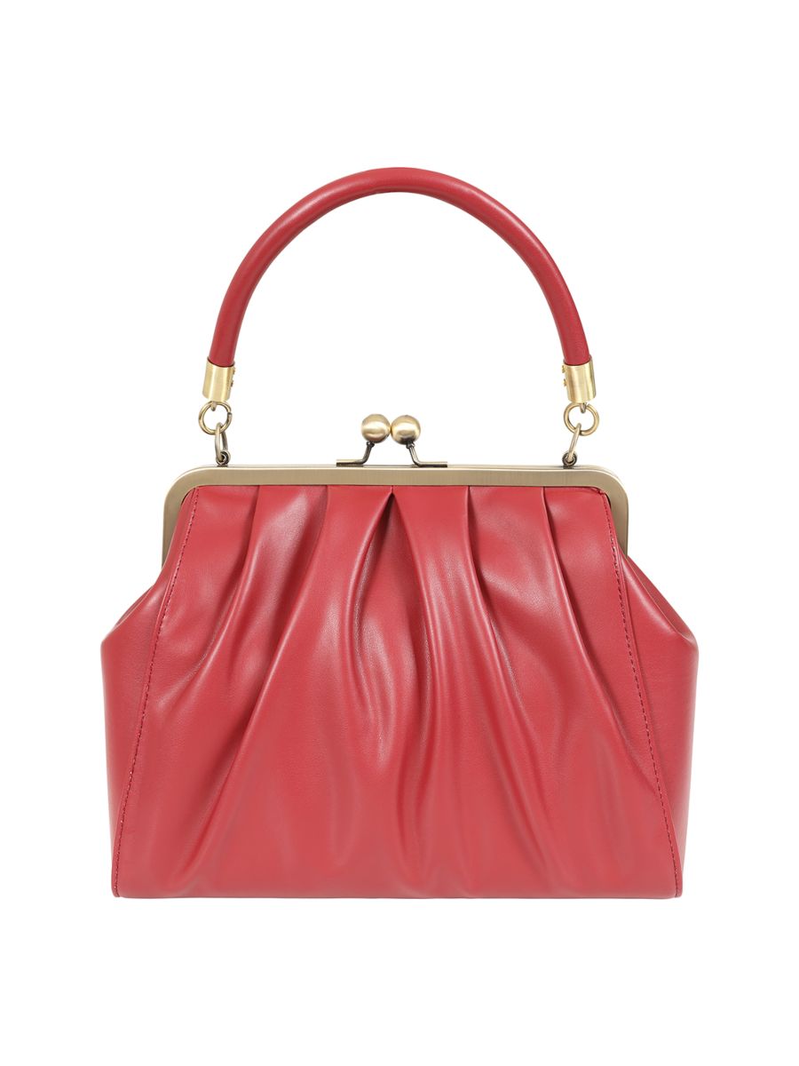 Burgundy SCARLETT FRAME BAG
