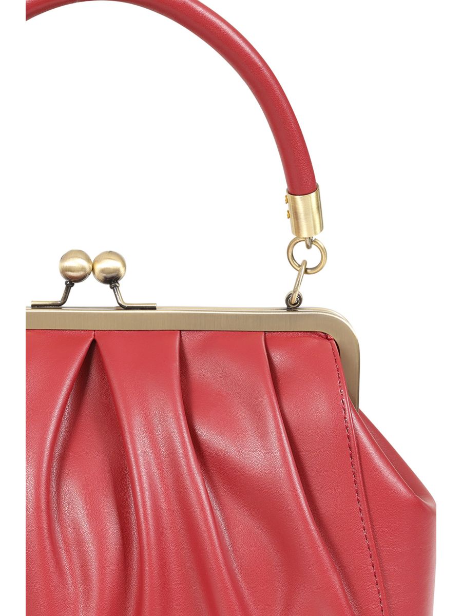 Burgundy SCARLETT FRAME BAG