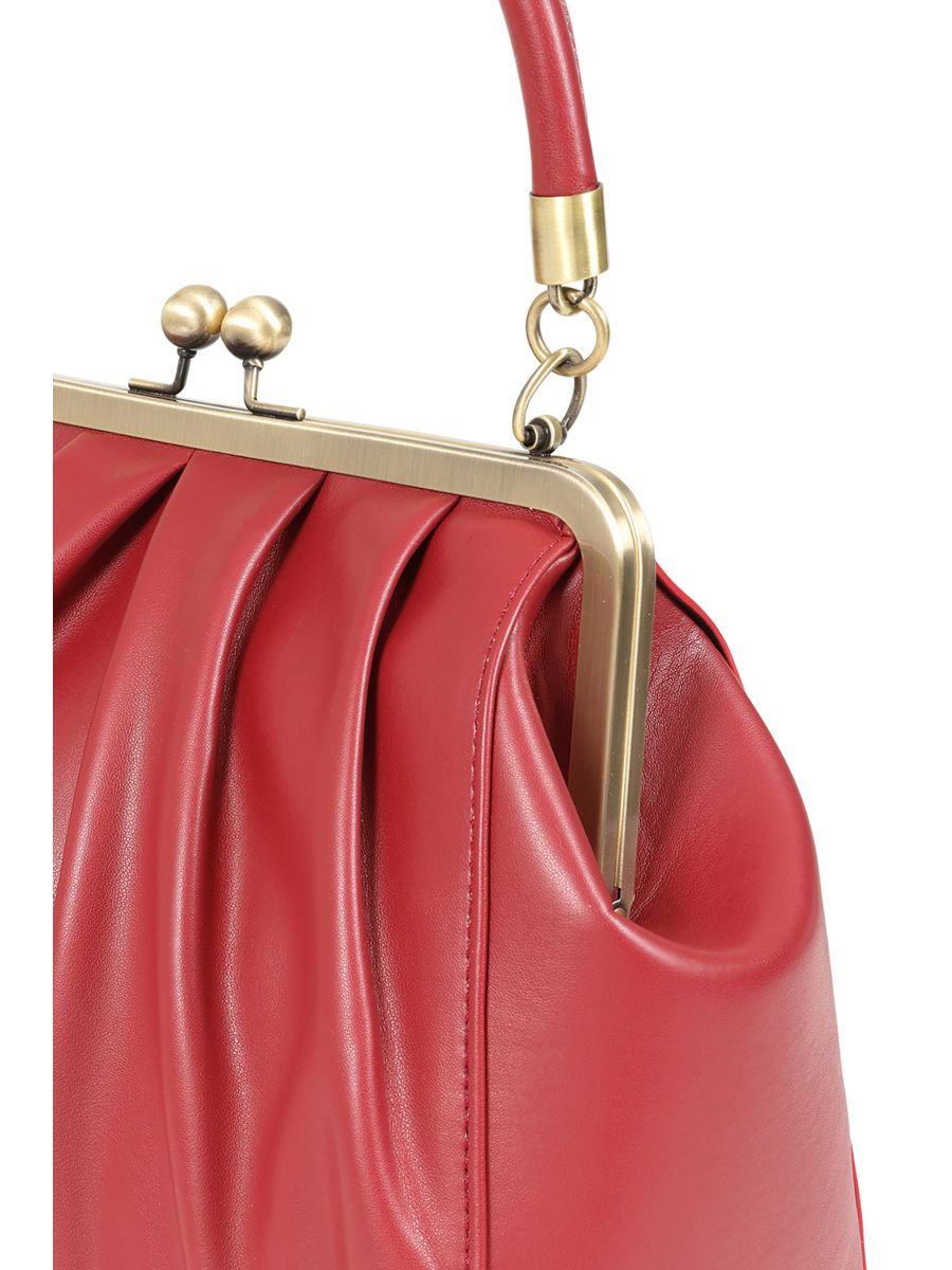 Burgundy SCARLETT FRAME BAG