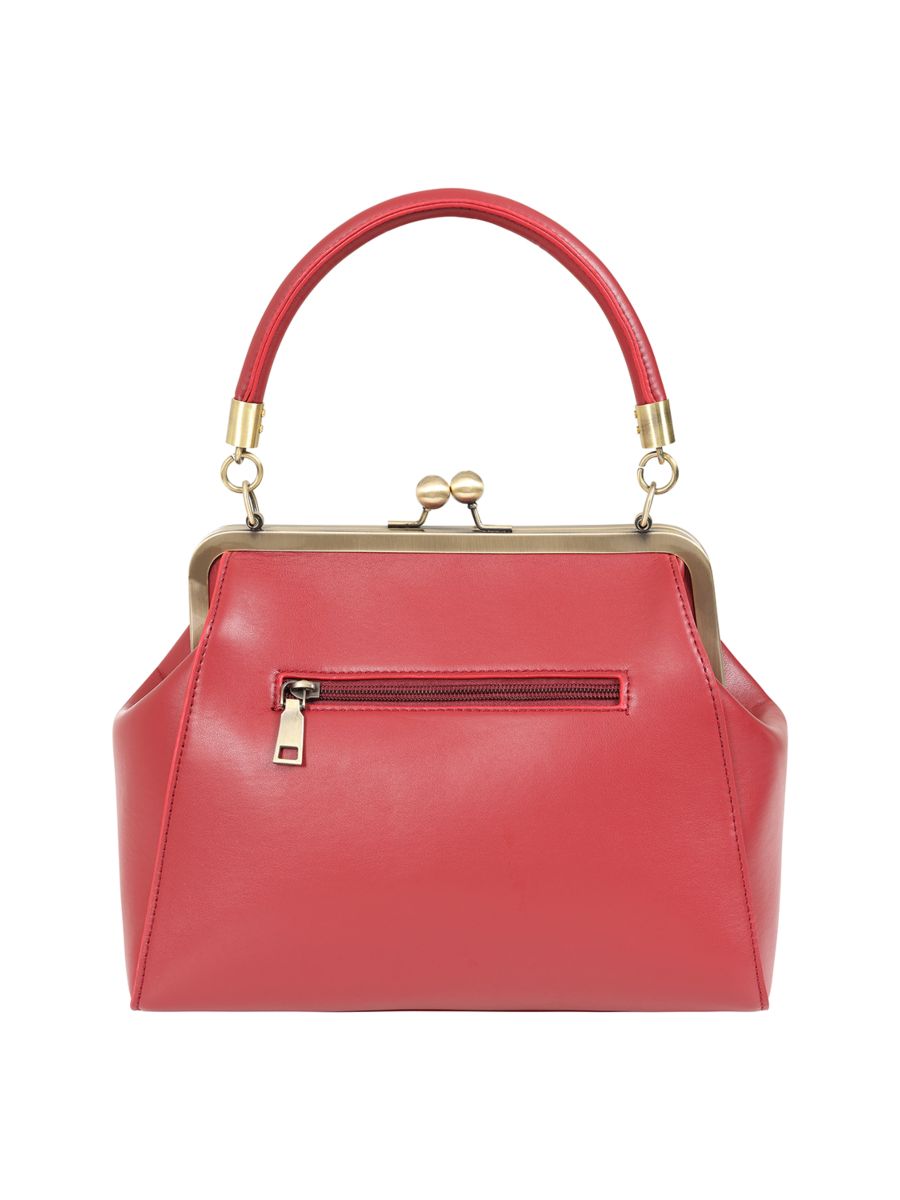Burgundy SCARLETT FRAME BAG