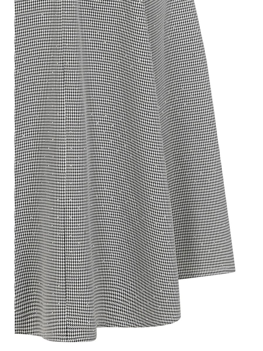 BANNED Retro Edith Vintage Houndstooth Dress with Pockets-Black