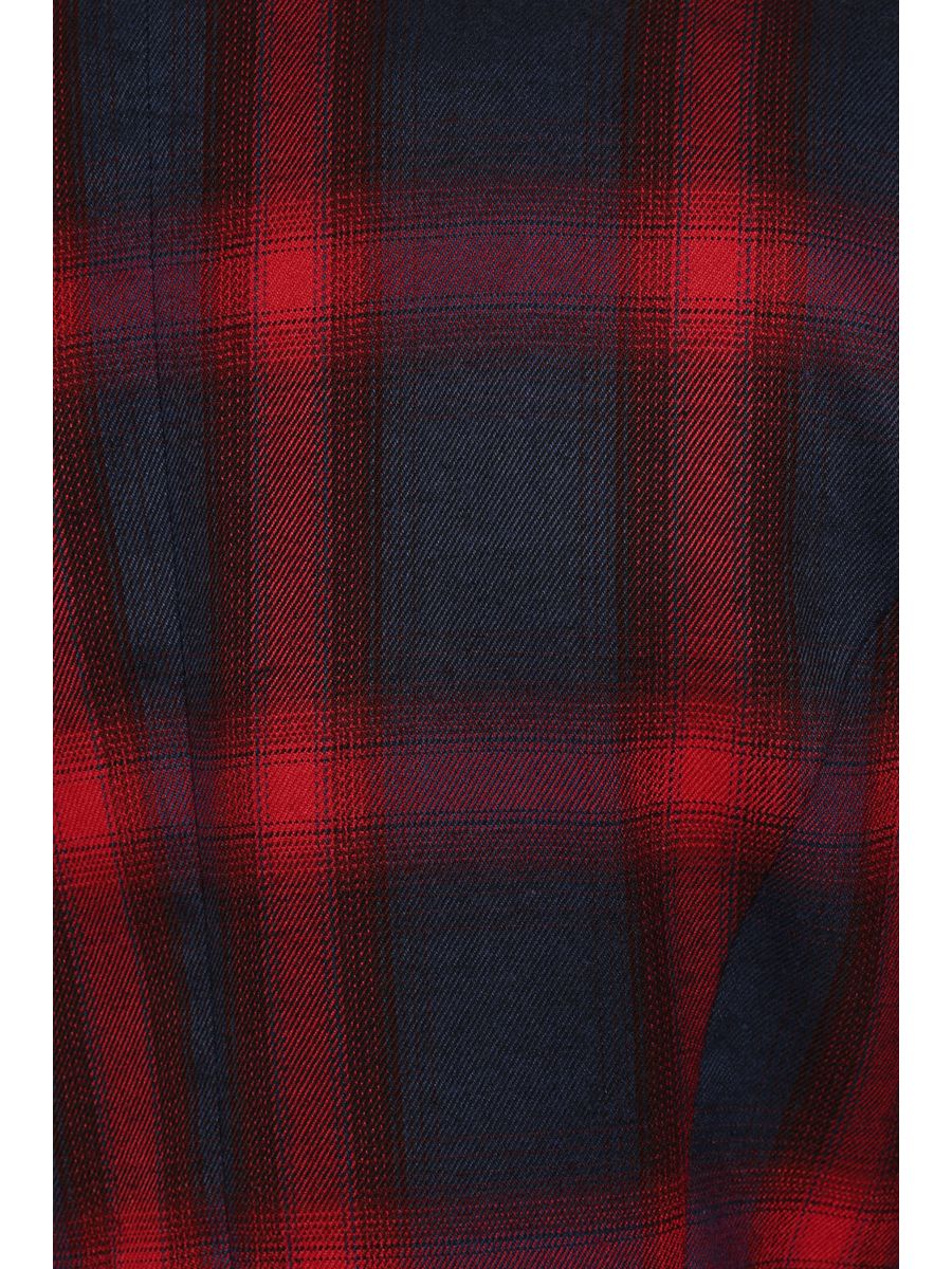 Banned Simona Check Blazer - 50s Style Plaid Fitted Suit Jacket-Red/Blue