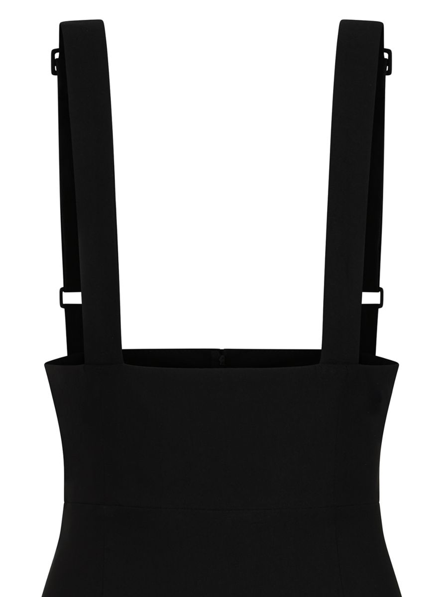 Banned Retro uspender skirt/50s/black-Black