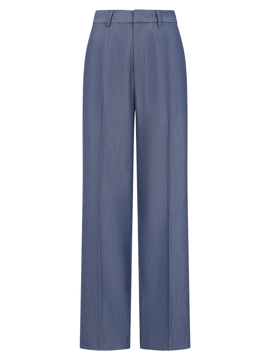 Banned Retro 1950's Style Hattie Blue Trouser-Blue
