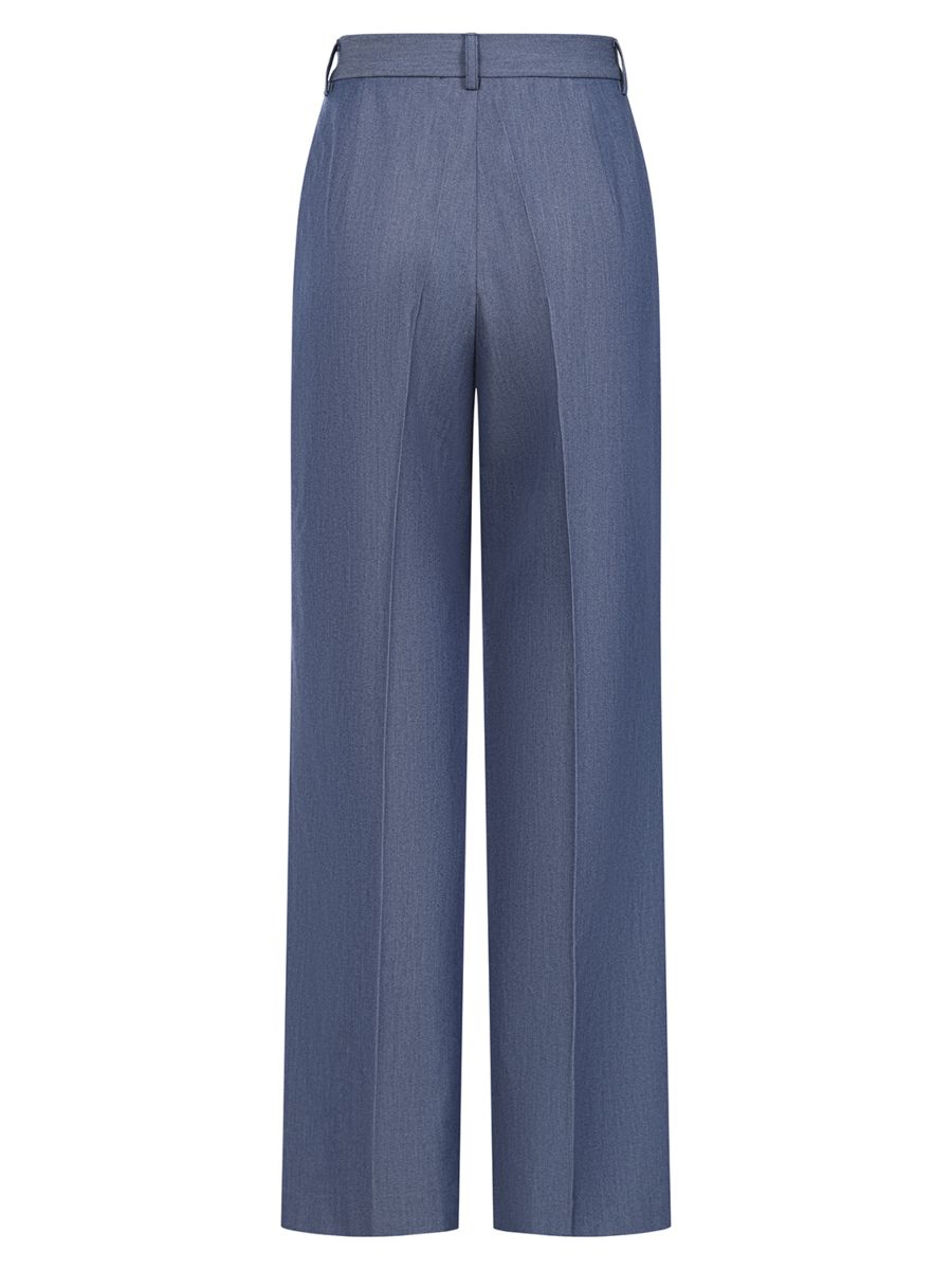 Banned Retro 1950's Style Hattie Blue Trouser-Blue