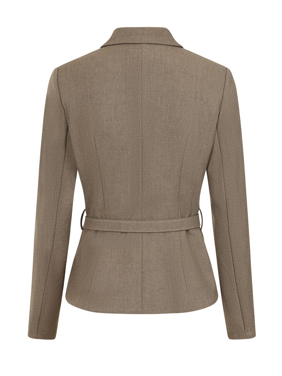 Banned Retro 1940's Grey Lady Danbury Jacket-Brown