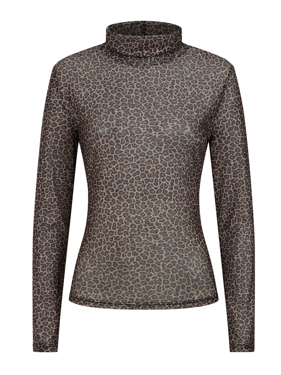 1950's Banned Retro Animal Appeal Top-Leopard