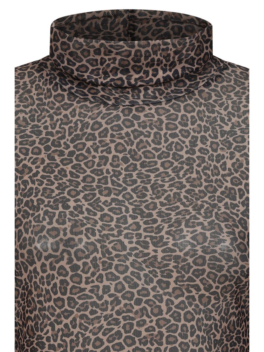 1950's Banned Retro Animal Appeal Top-Leopard